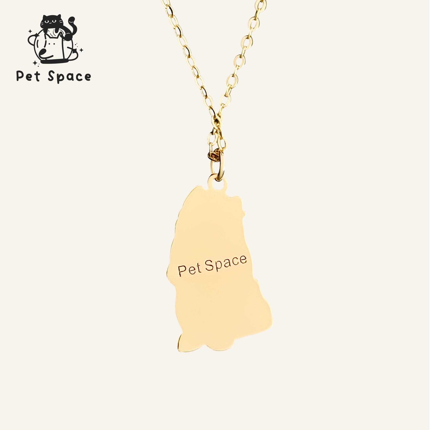 Personalized Custom Pet Portrait Pendant Necklace