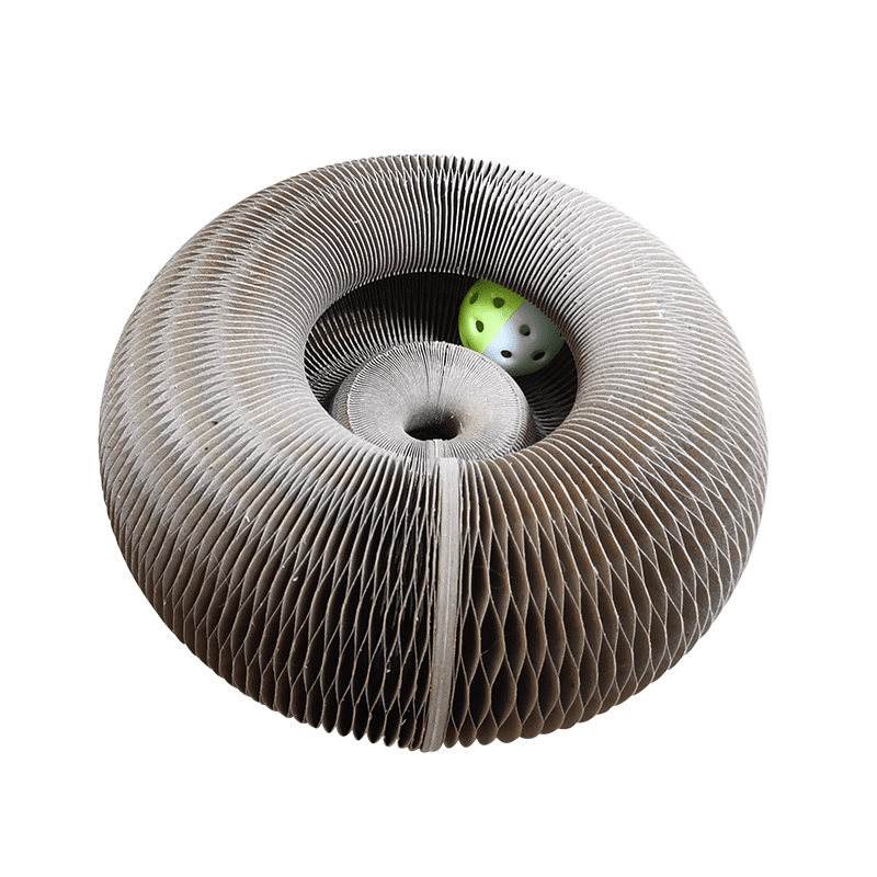 Cat Scratching Board With Bell Ball - petspacestores