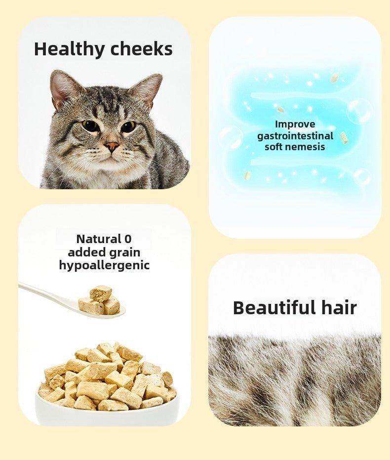 Love - Around Freeze - Dried Raw Chicken Necks (Cats & Dogs) - petspacestores