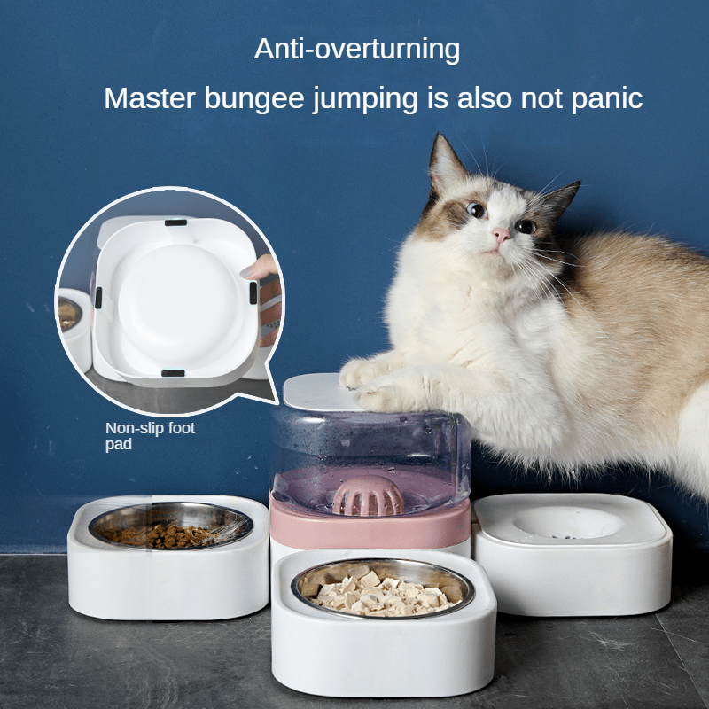 Water Dispenser & Food Bowl - petspacestores