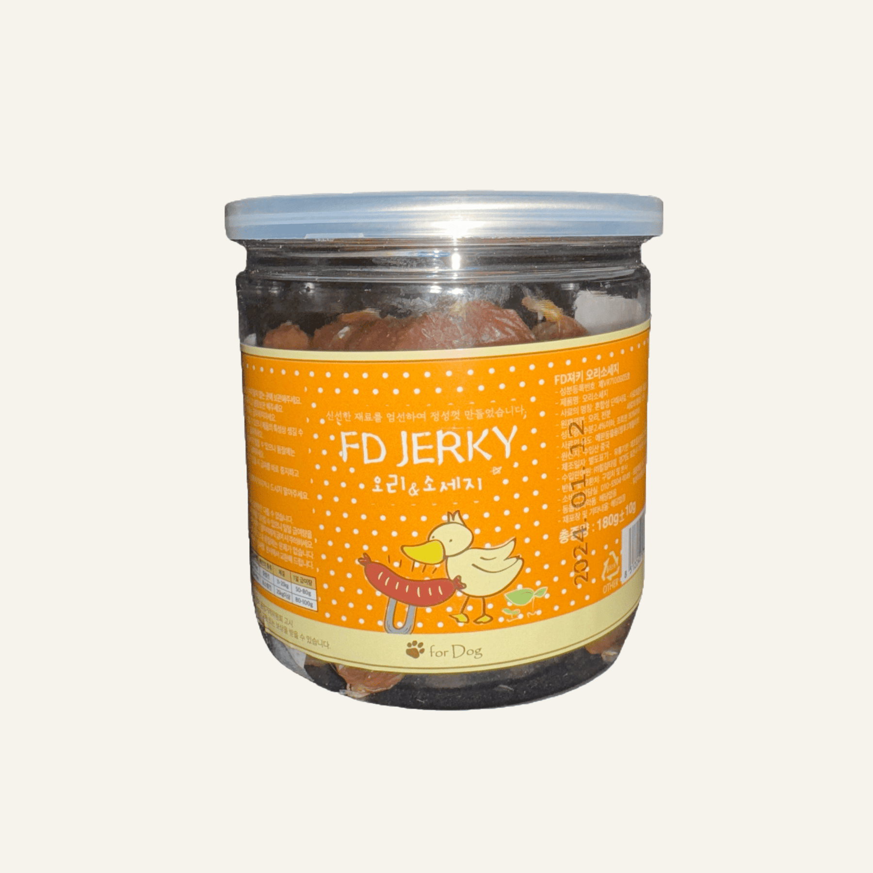 FD JERKY-Duck Sausage - petspacestores