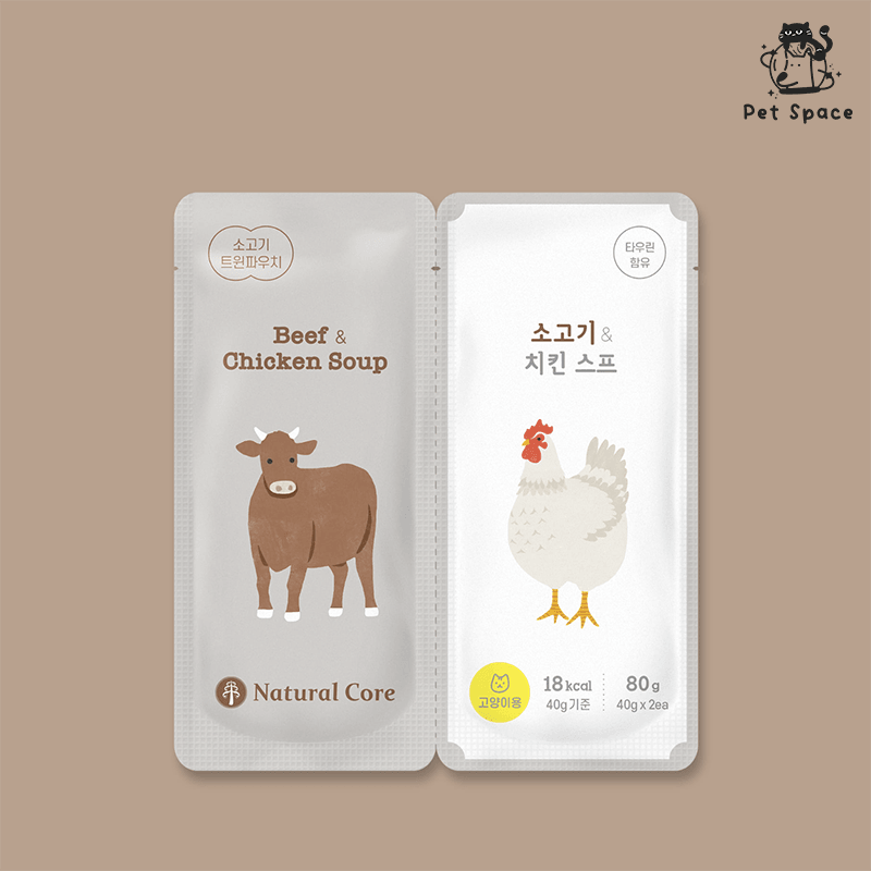 Natural Core Beef&Chicken Soup for CAT - petspacestores