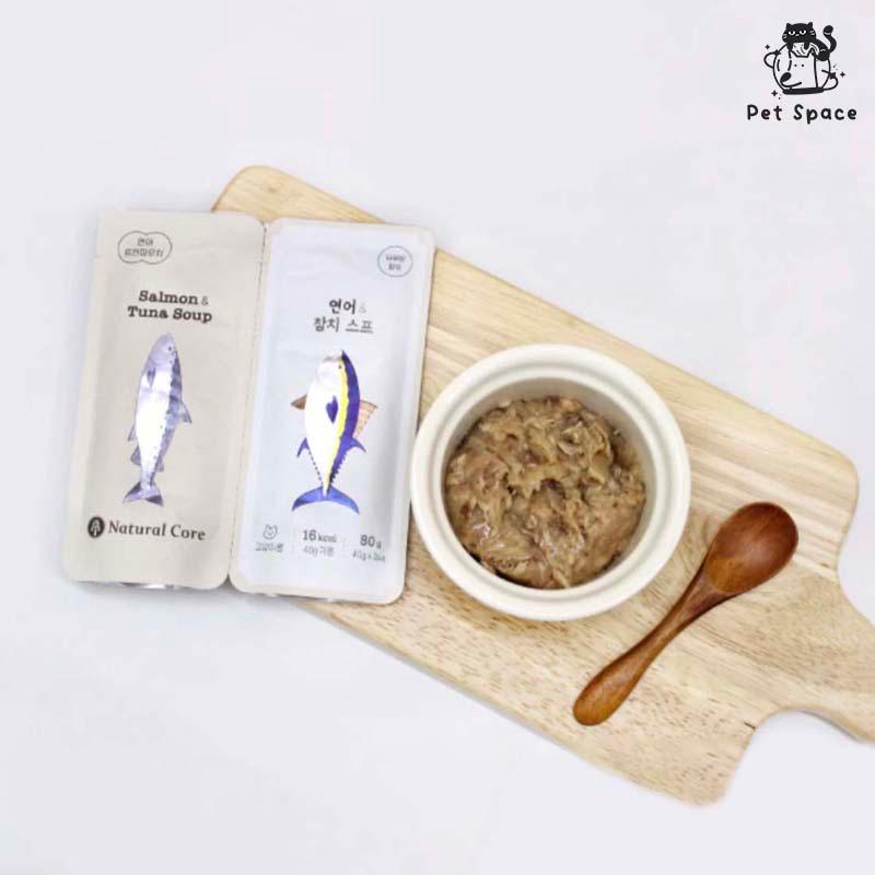 Natural Core Salmon&Tuna Soup for CAT - petspacestores