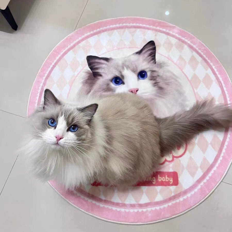 Personalized Custom Pet Portrait Rug - petspacestores