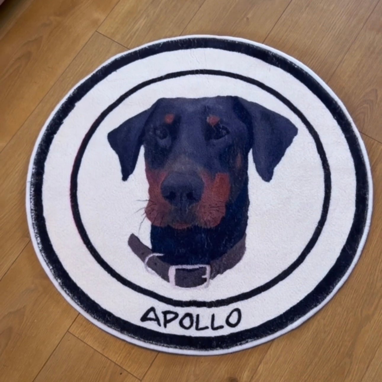 Personalized Custom Pet Portrait Rug - petspacestores