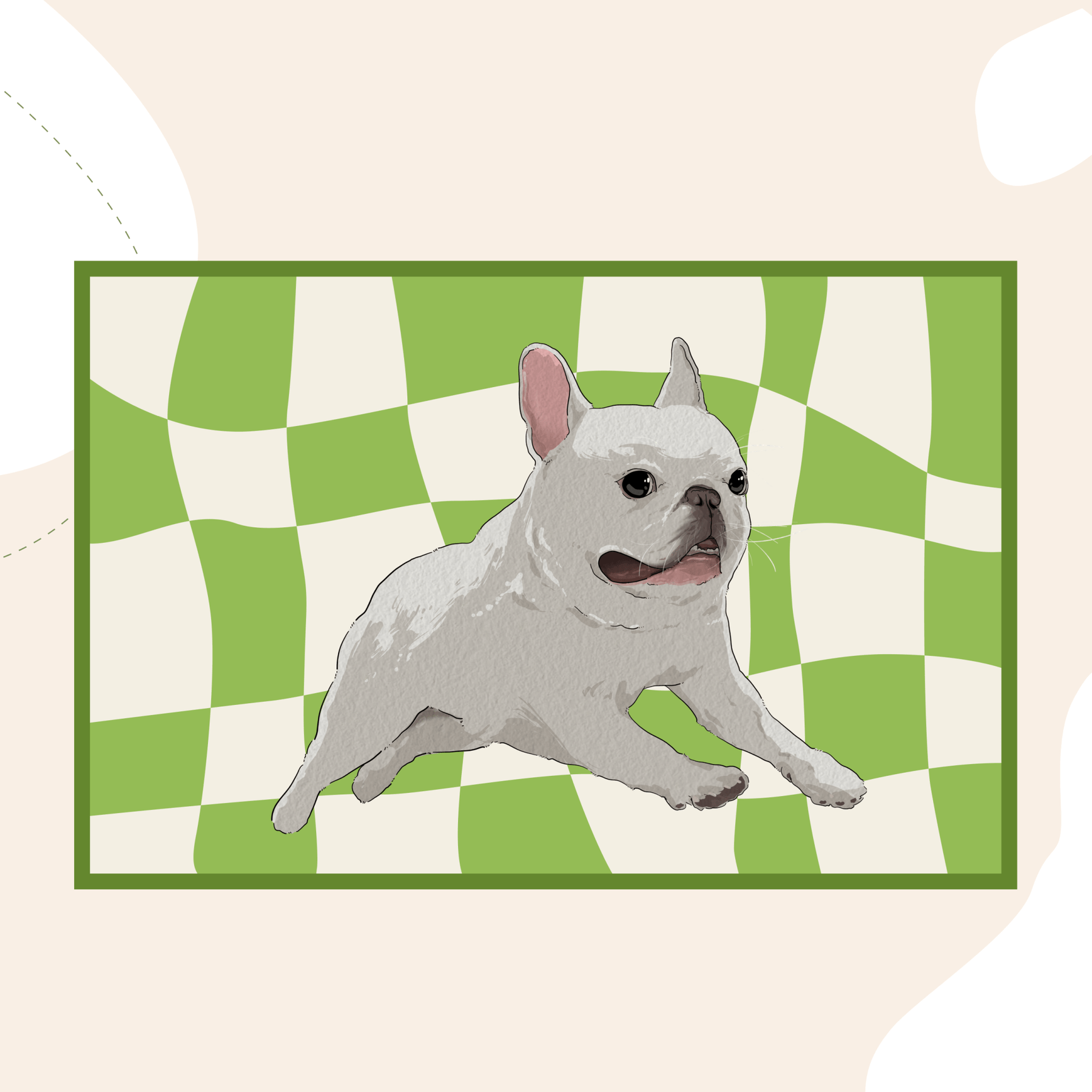 Personalized Custom Pet Portrait Rug - petspacestores