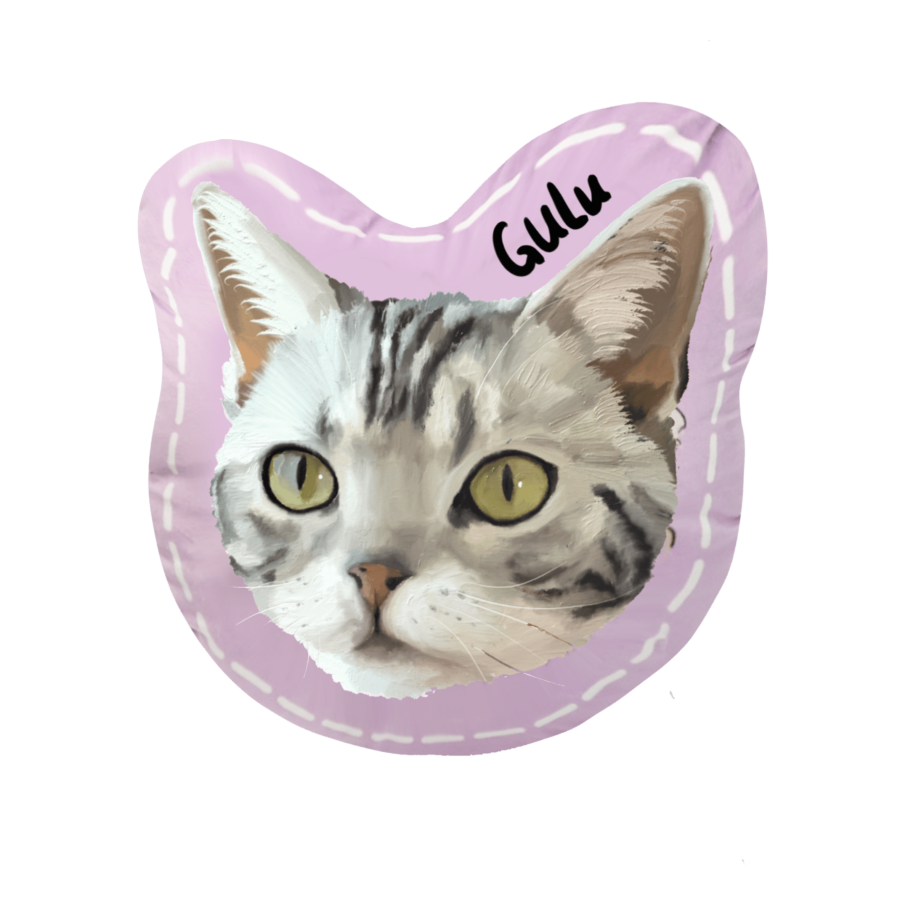 Personalized Customized Pet Portrait Cushion - petspacestores