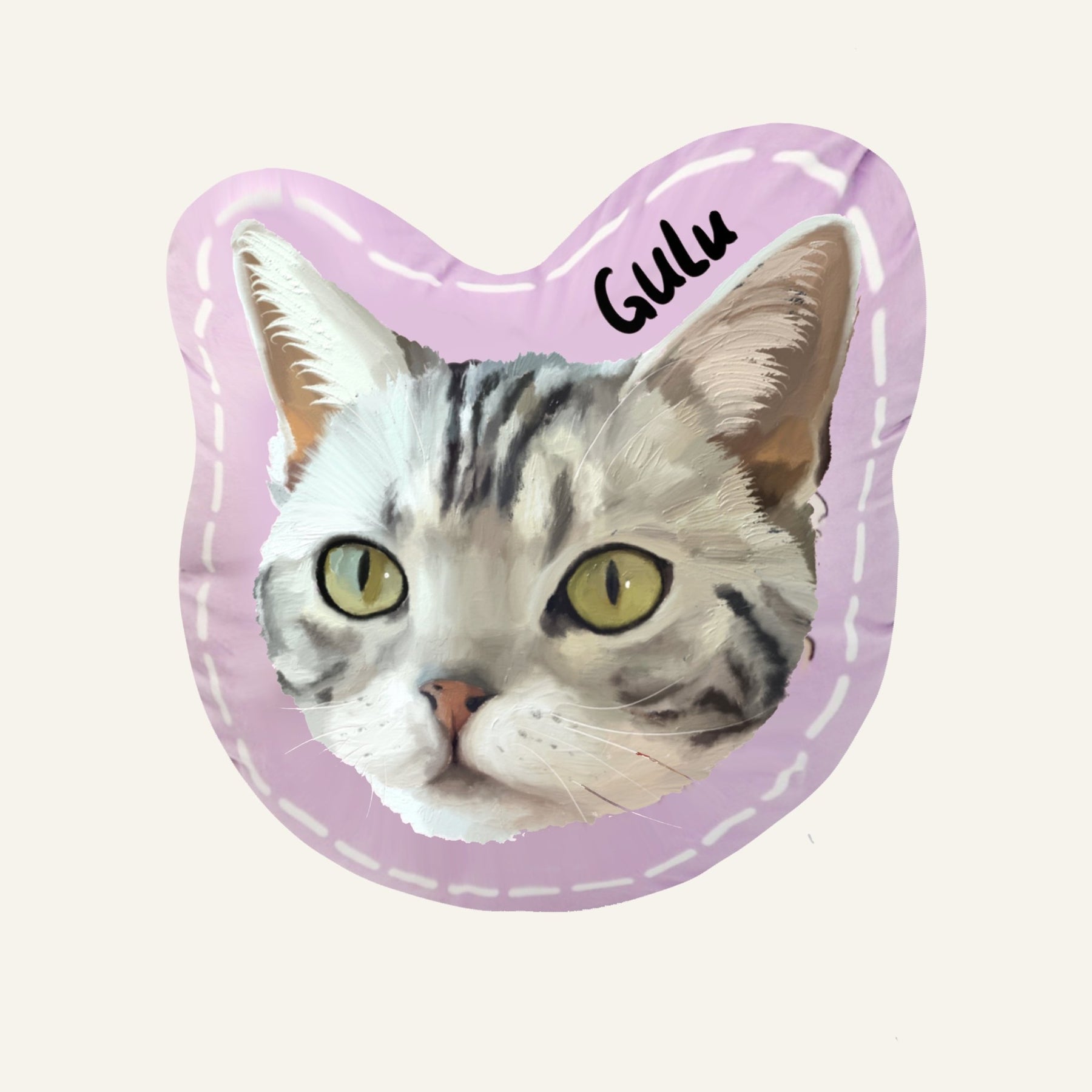 Personalized Customized Pet Portrait Cushion - petspacestores