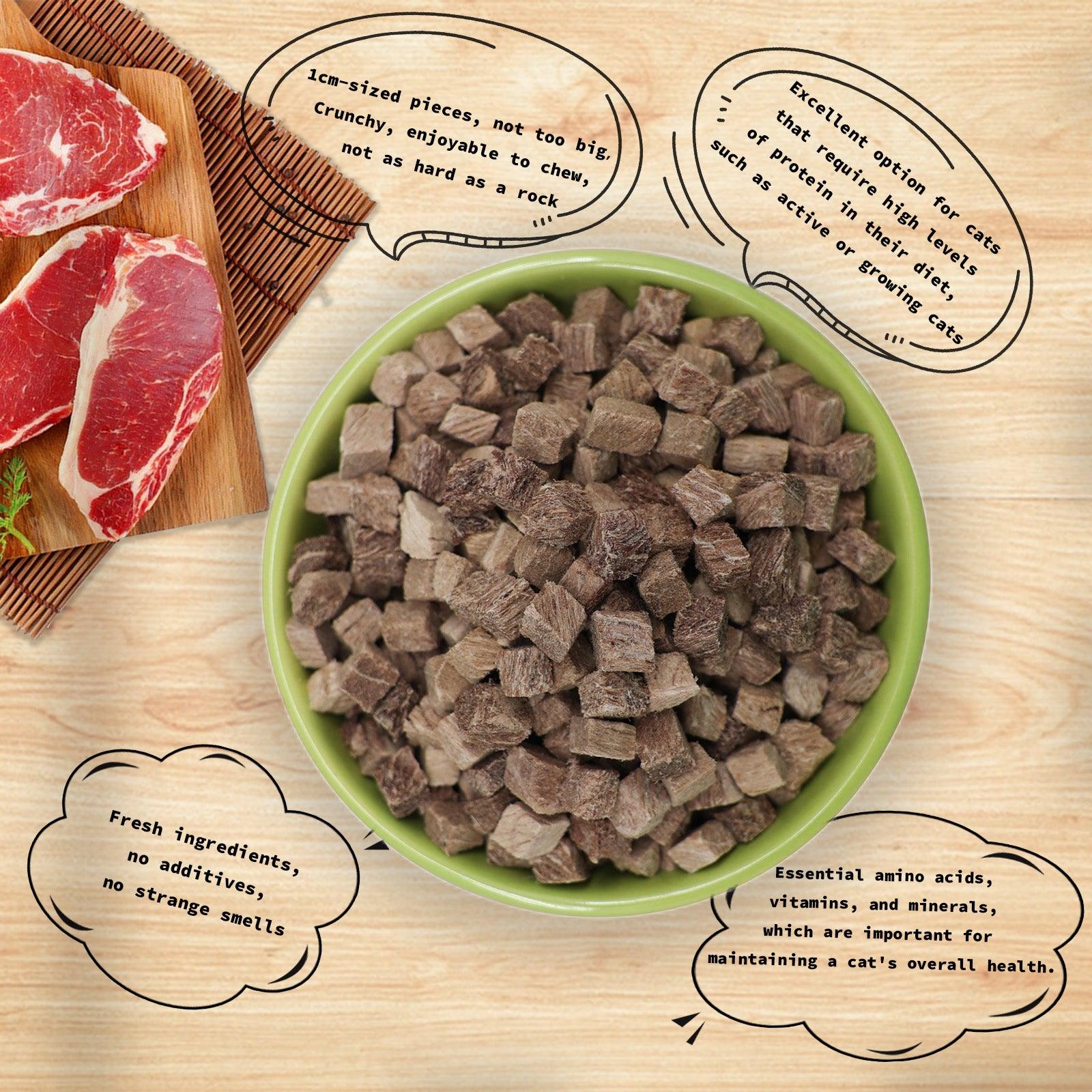 RANOVA Freeze-Dried Beef (CAT) - petspacestores