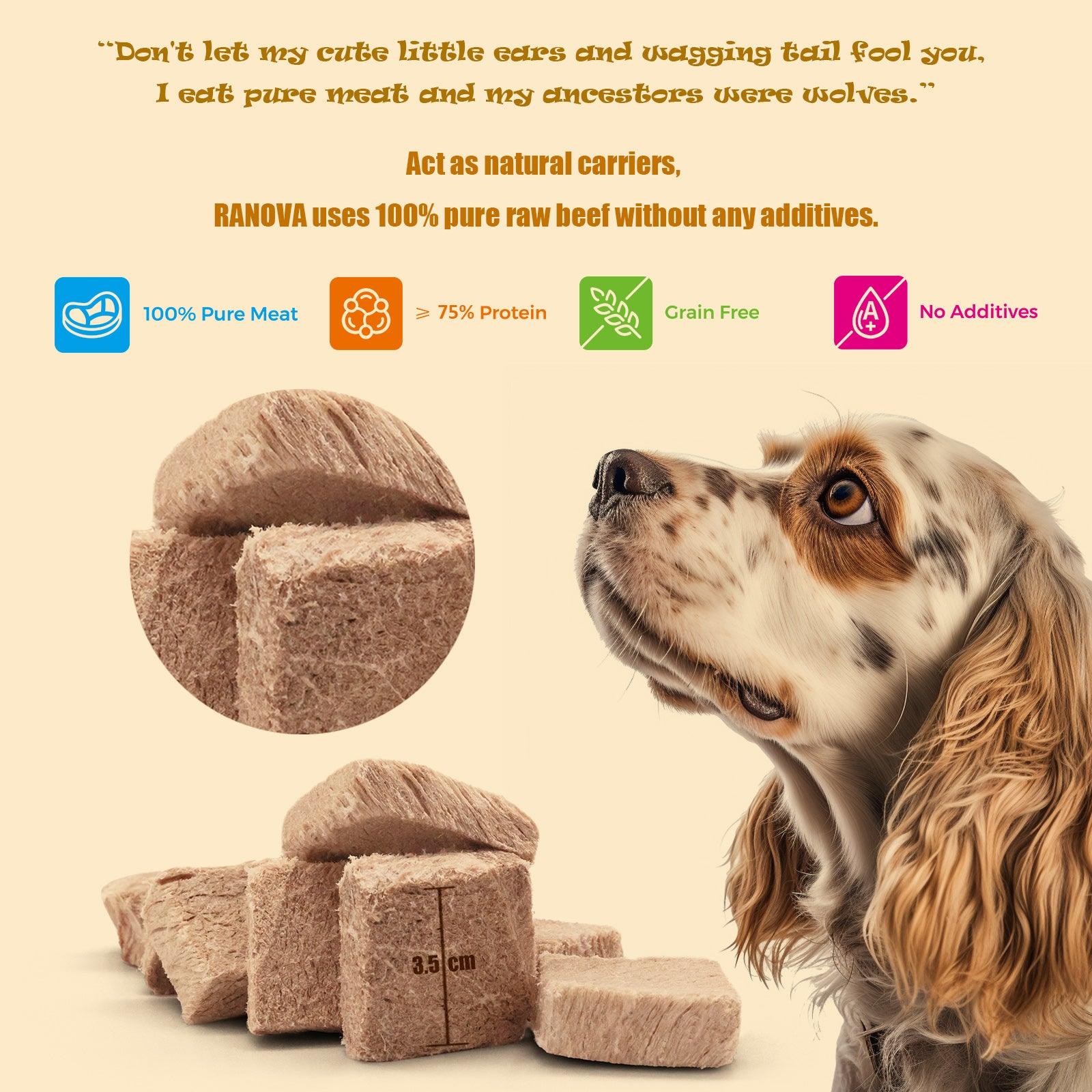 RANOVA Freeze-Dried Beef (DOG) - petspacestores