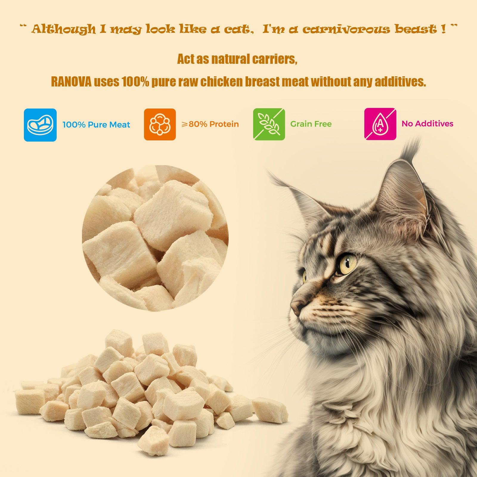 RANOVA Freeze-Dried Chicken (CAT) - petspacestores