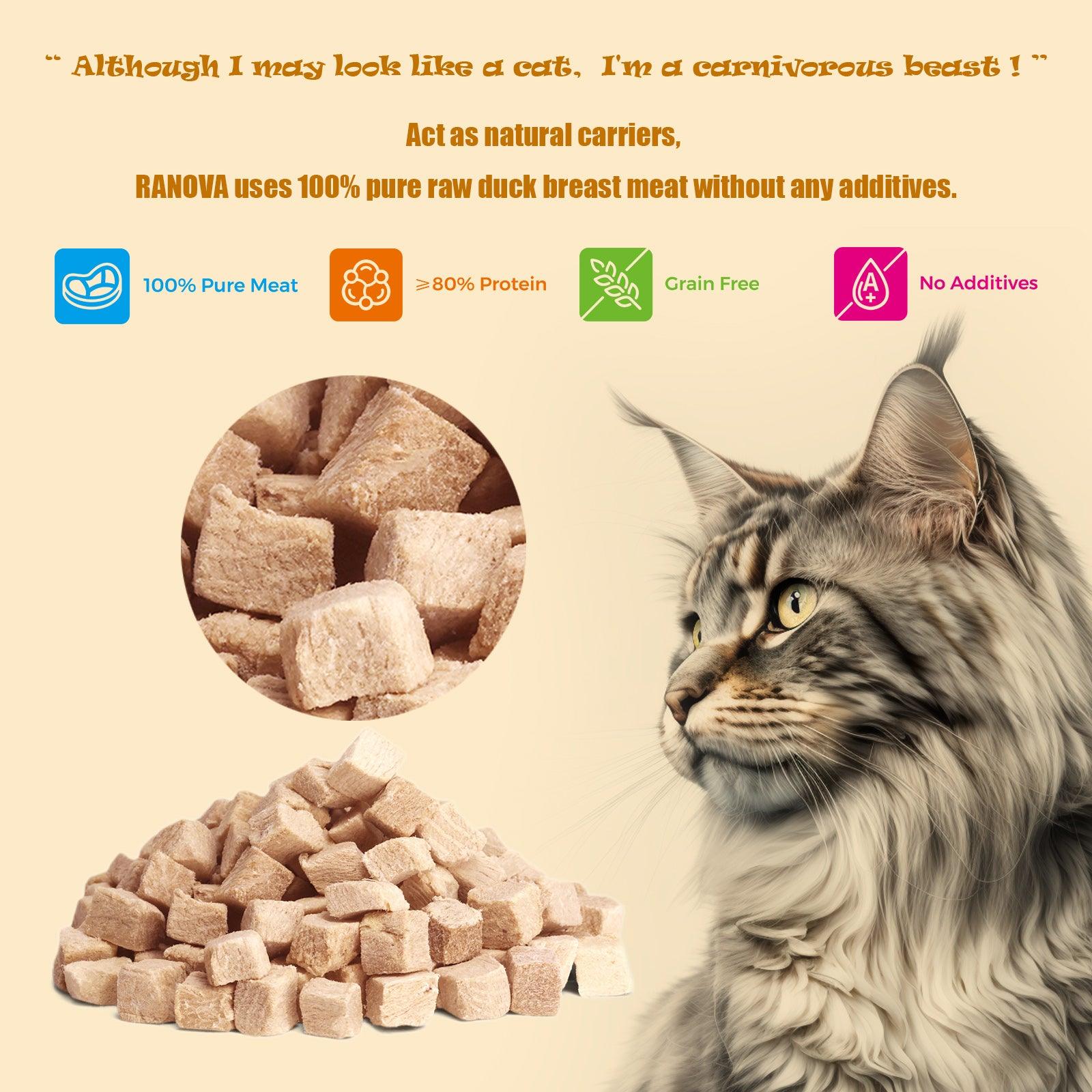 RANOVA Freeze-Dried Duck (CAT) - petspacestores
