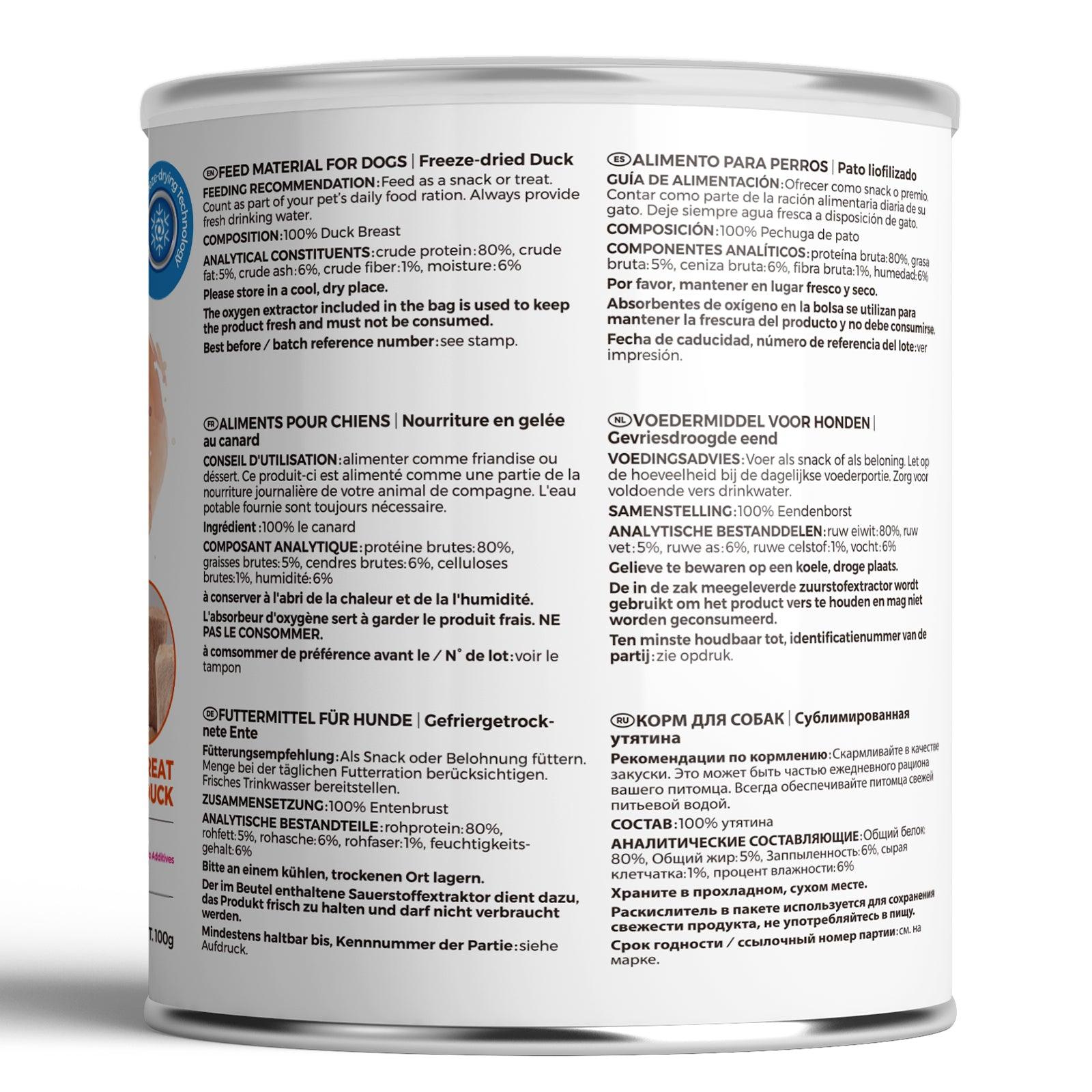 RANOVA Freeze-Dried Duck (DOG) - petspacestores