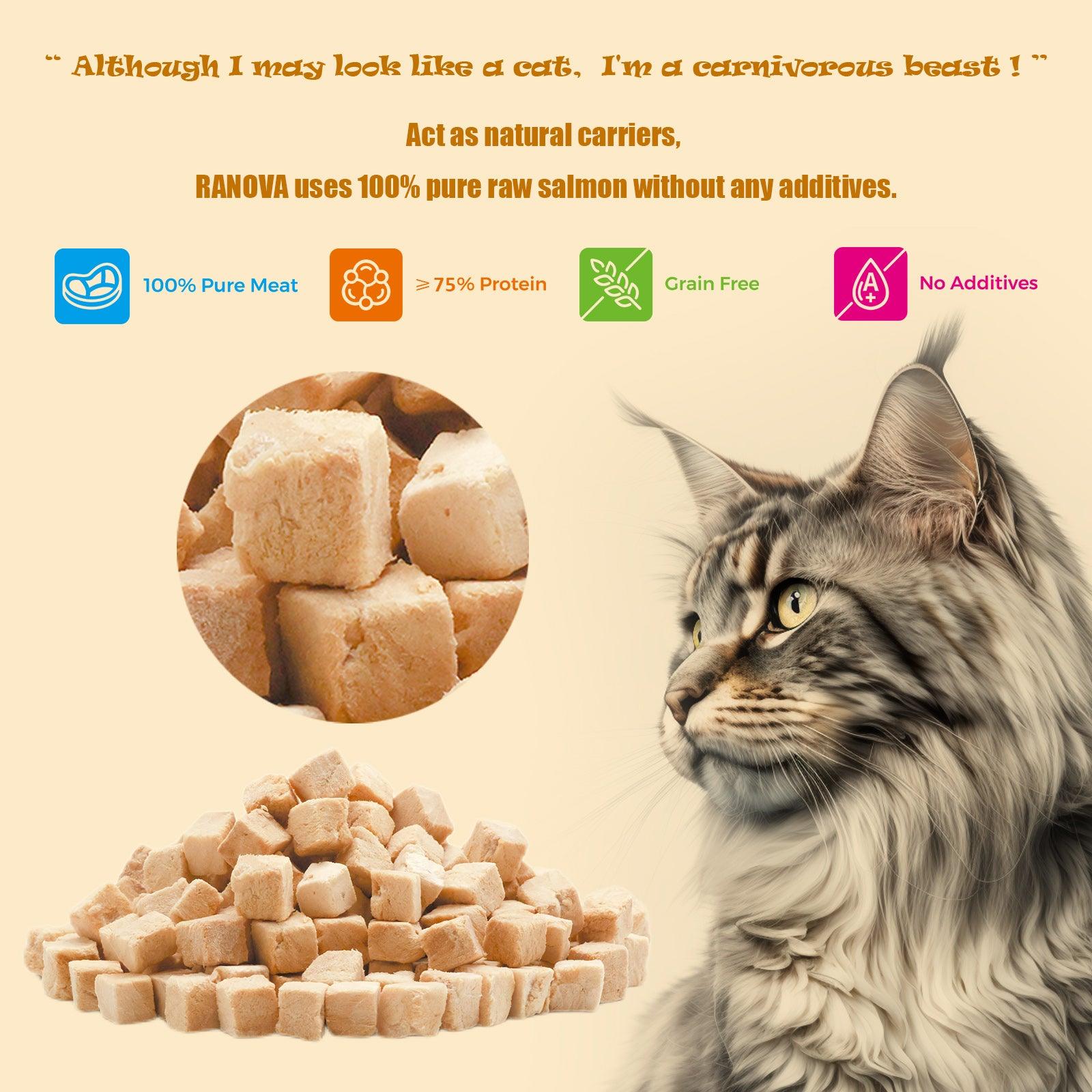 RANOVA Freeze-Dried Salmon (CAT) - petspacestores