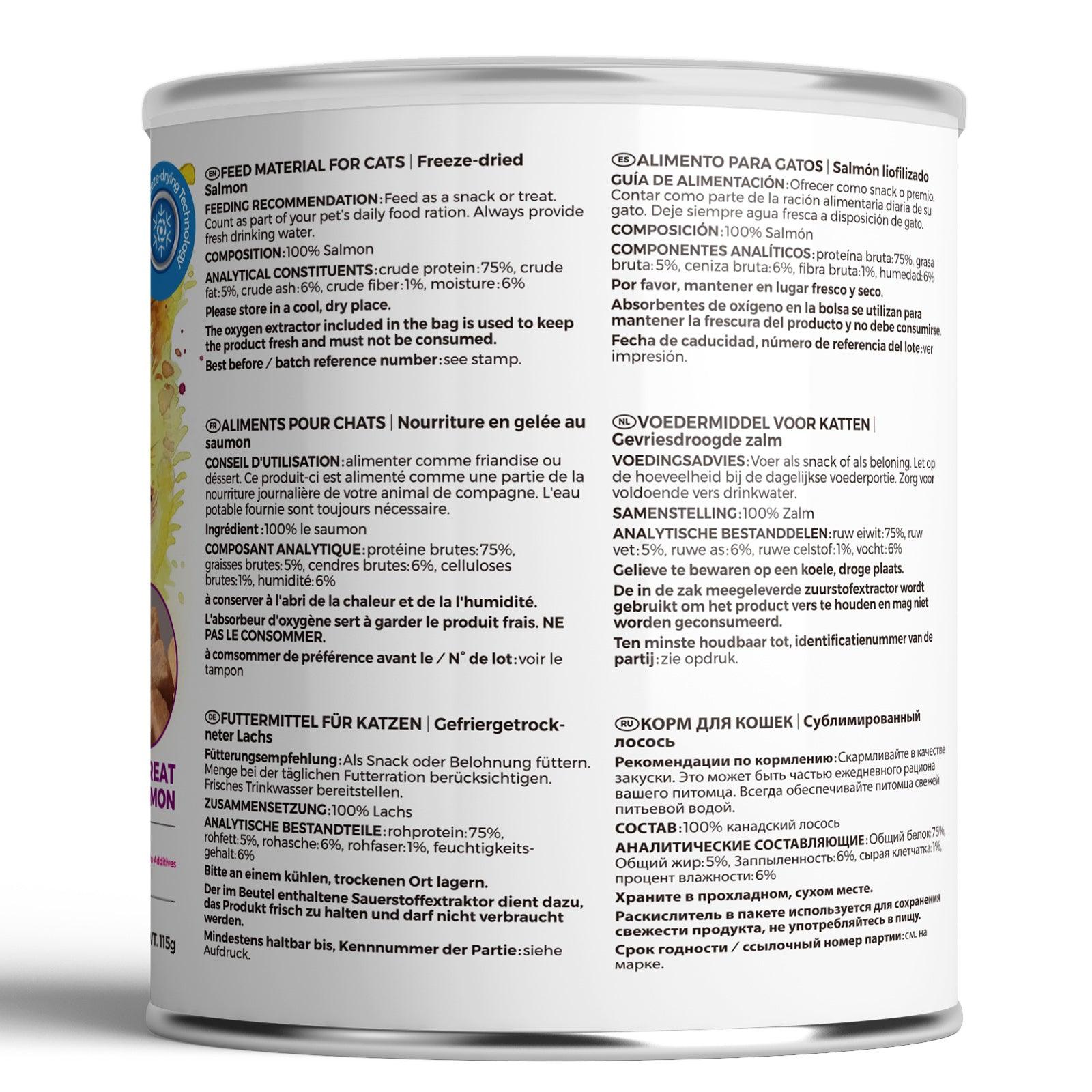 RANOVA Freeze-Dried Salmon (CAT) - petspacestores
