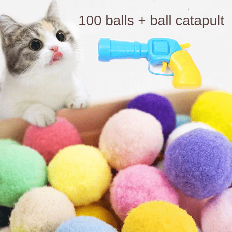 Cat Ball Catapult Toy - petspacestores