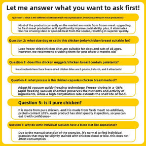 Luce freeze - dried Chicken Bite/Chicken breast - petspacestores