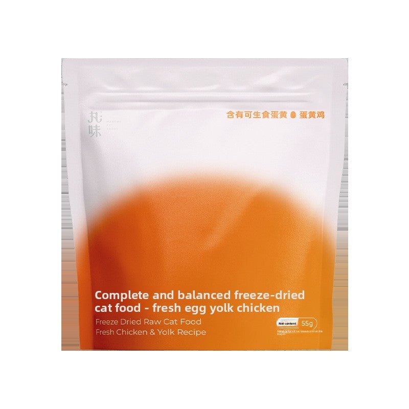 Marumi freeze - dried cat food fresh egg yolk - petspacestores