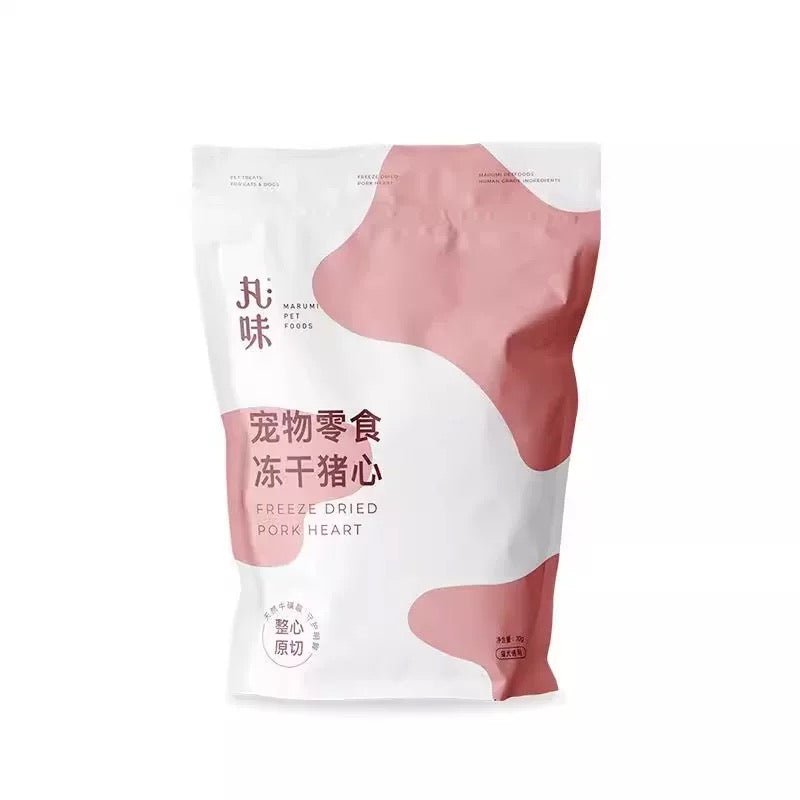 Marumi Freeze - Dried Pork Heart 70g - petspacestores