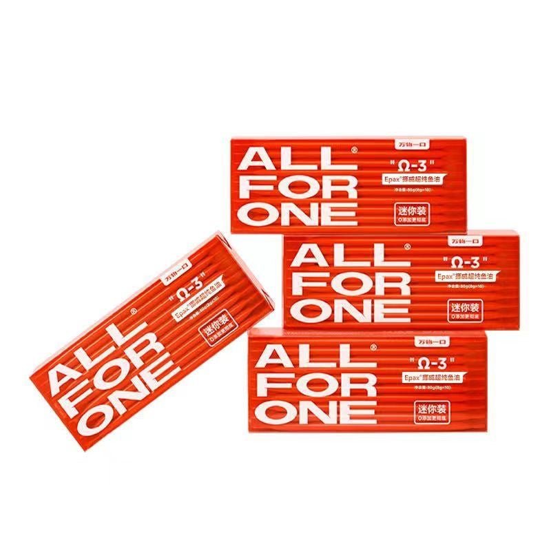 ALL FOR ONE "Omega - 3" Fish Oil - petspacestores