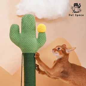 Cactus Scratch Post - petspacestores