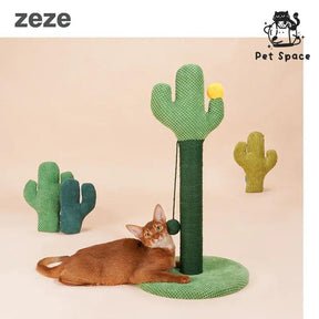 Cactus Scratch Post - petspacestores