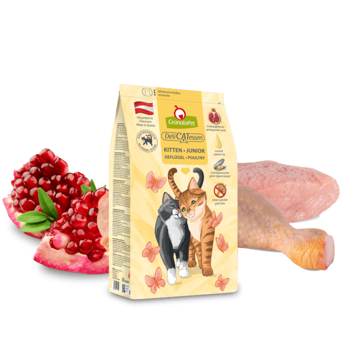 GranataPet Cat - Dry Food DeliCatessen Kitten/ Junior Poultry - petspacestores