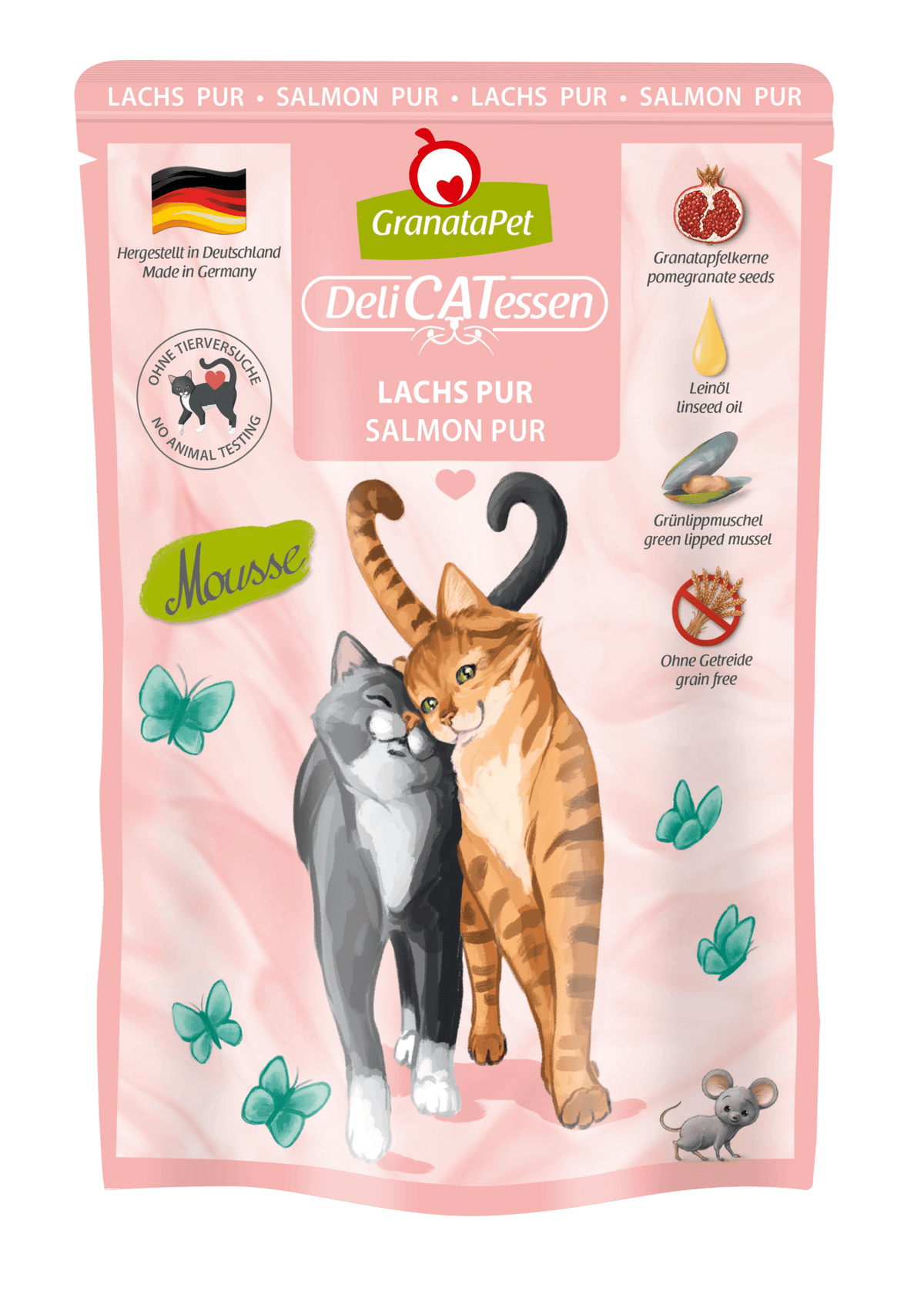 GranataPet DeliCATessen Salmon PUR - petspacestores