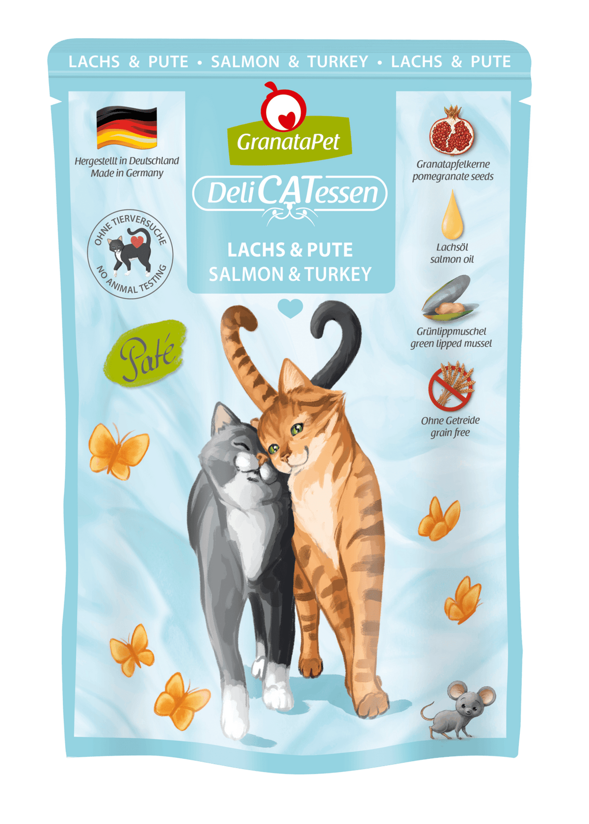 GranataPet DeliCATessen Salmon & Turkey - petspacestores