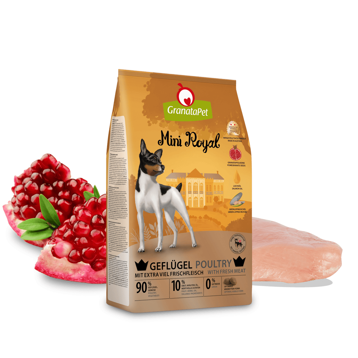 GranataPet Dog - Dry food Mini Royal Poultry 1 kg - petspacestores