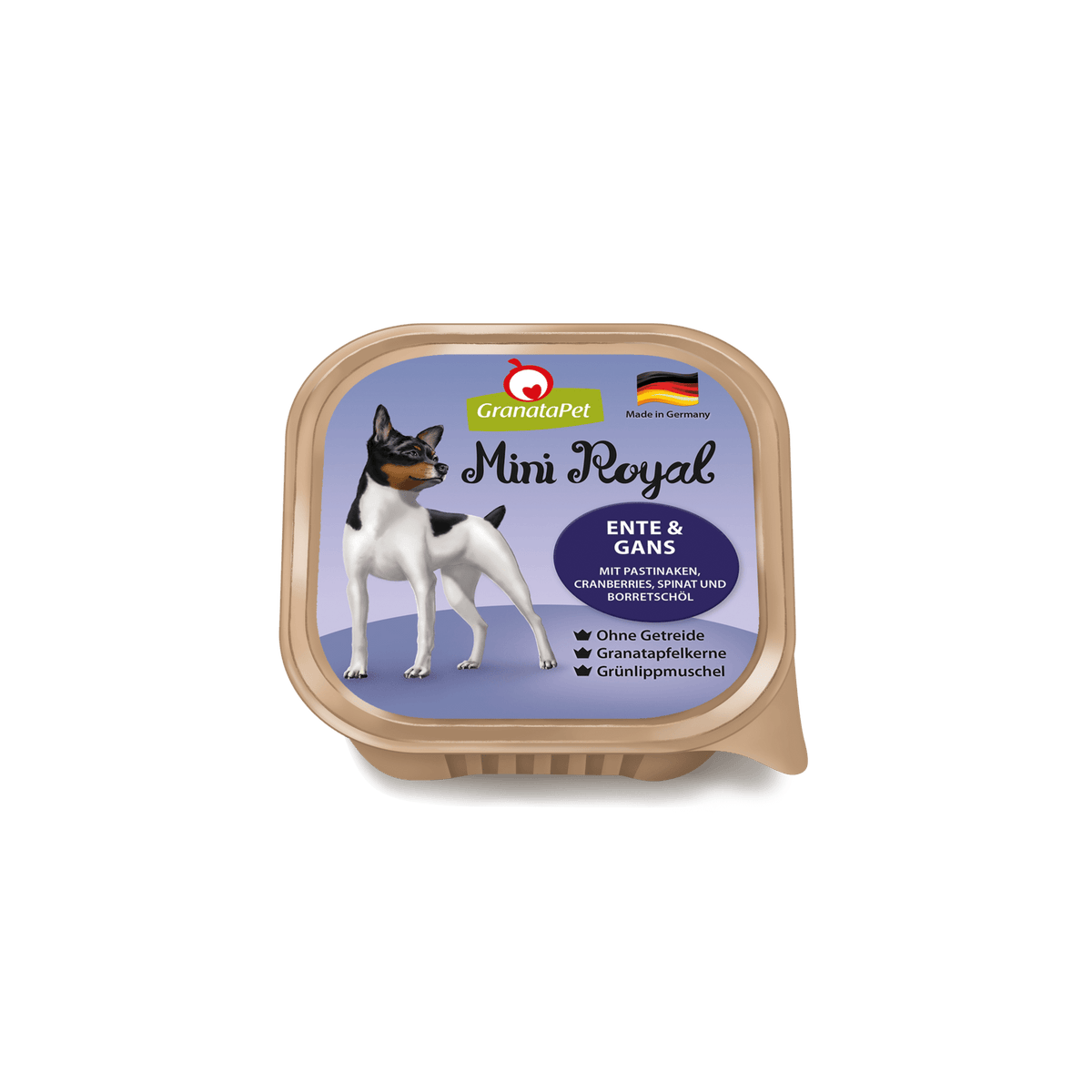 GranataPet Dog - wet food Mini Royal Duck & Goose 150g - petspacestores