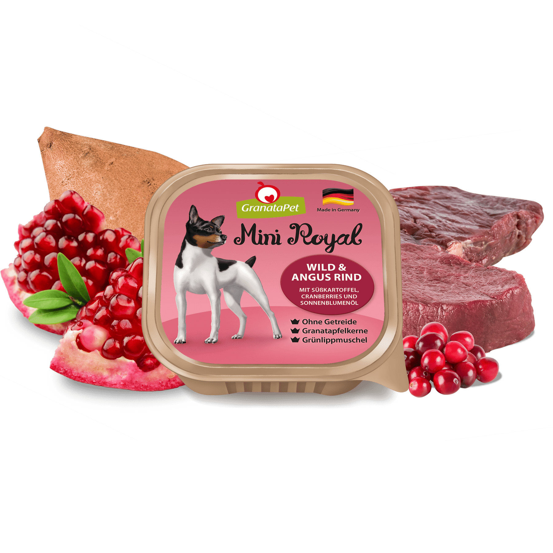 GranataPet Dog - wet food Mini Royal venison & angus beef 150g - petspacestores