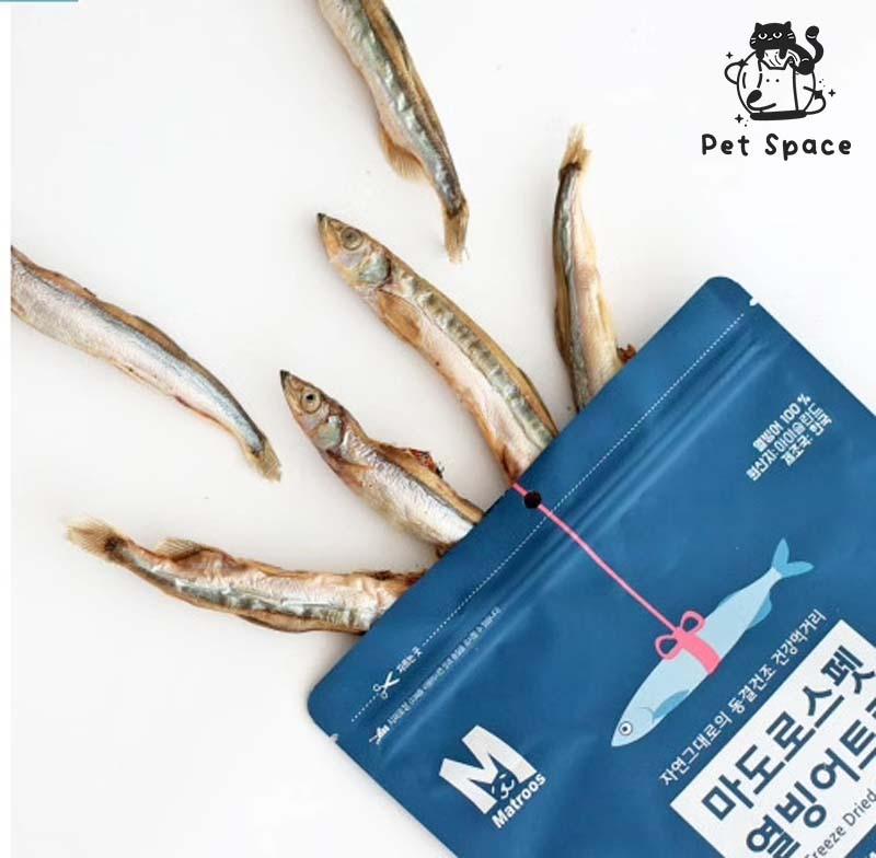 Matroos Freeze-Dried Treats (Capelin) - petspacestores