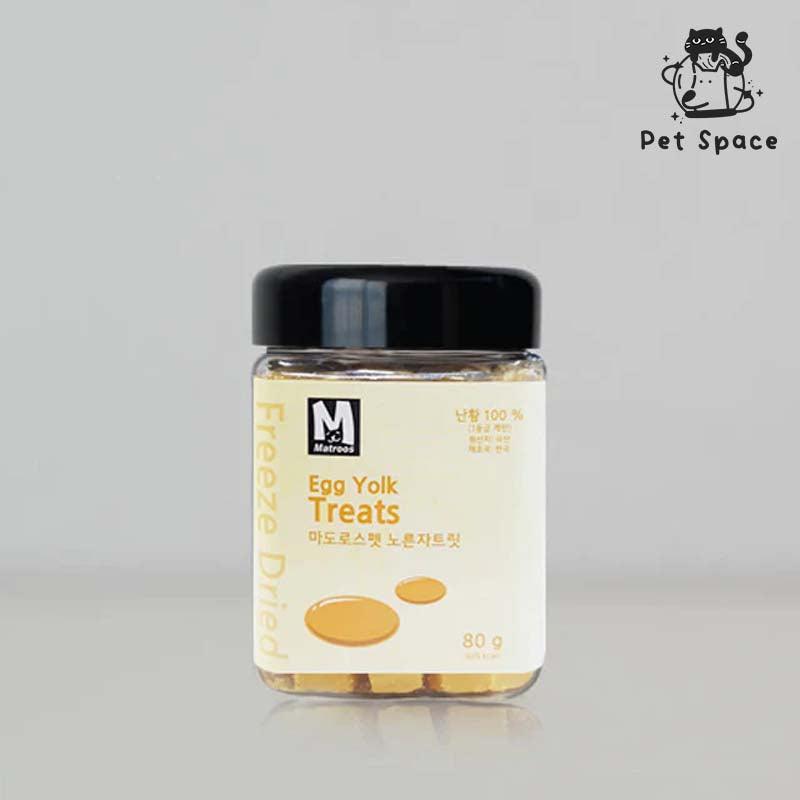 Matroos Freeze-Dried Treats (Egg Yolk) - petspacestores