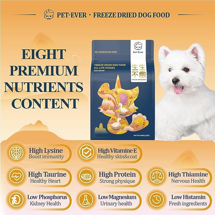 Pet-Ever FREEZE-DRIED RAW DUCK RECIPE FOR DOG - petspacestores