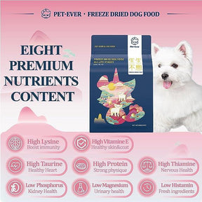 Pet-Ever FREEZE-DRIED RAW PORK RECIPE FOR DOG - petspacestores