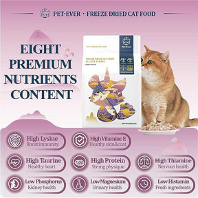 Pet-Ever FREEZE-DRIED RAW RABBIT RECIPE FOR CAT - petspacestores