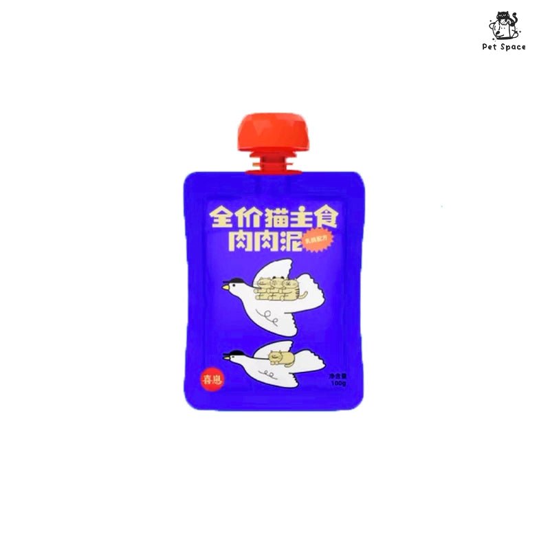 XiZai Cat Main Diet（Meat Puree） - petspacestores